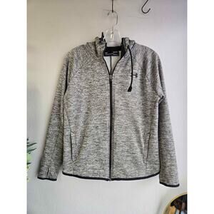 Under Armour zip up ​Gray Heather ​Small (SM/P/CH) women's hoodie
​